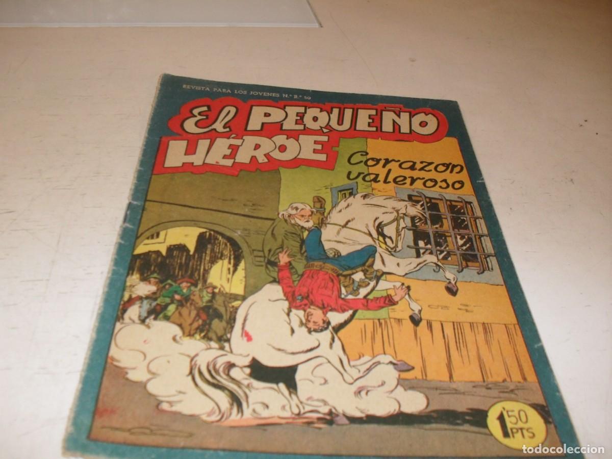 Tebeos: (ORIGINAL),EL PEQUE&Ntilde;O HEROE N&ordm; 24,CORAZON VALEROSO,DE 120 ,MAGA,1957