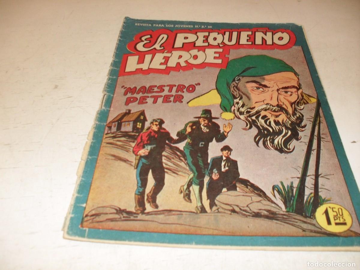 Tebeos: (ORIGINAL),EL PEQUE&Ntilde;O HEROE N&ordm; 20,MAESTRO PETER,DE 120 ,MAGA,1957