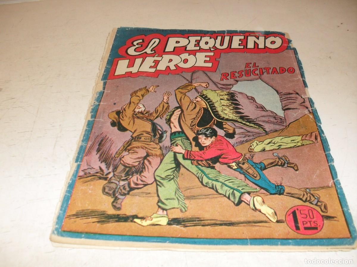Tebeos: (ORIGINAL),EL PEQUE&Ntilde;O HEROE N&ordm; 13,EL RESUCITADO,DE 120 ,MAGA,1957