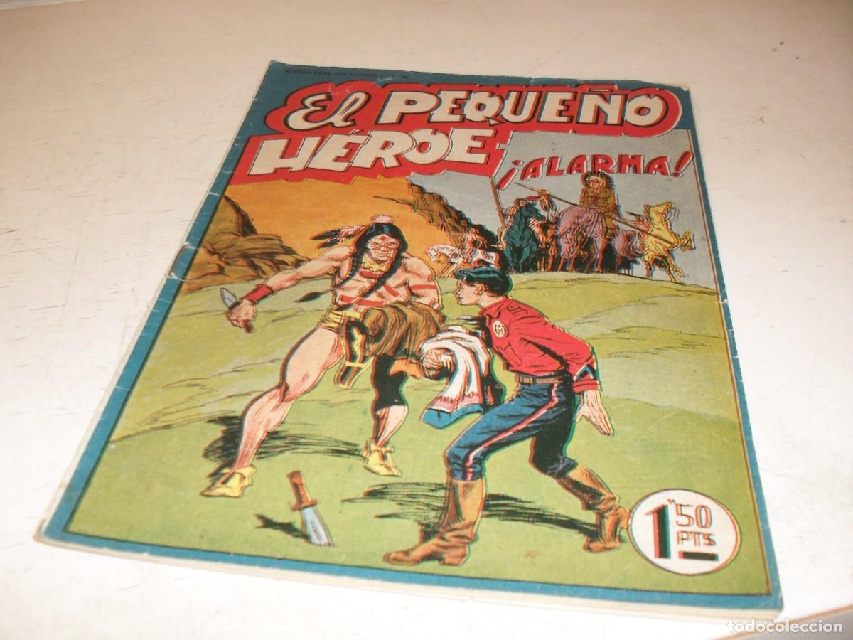 Tebeos: (ORIGINAL),EL PEQUE&Ntilde;O HEROE N&ordm; 9,ALARMA&iexcl;&iexcl;,DE 120 ,MAGA,1957