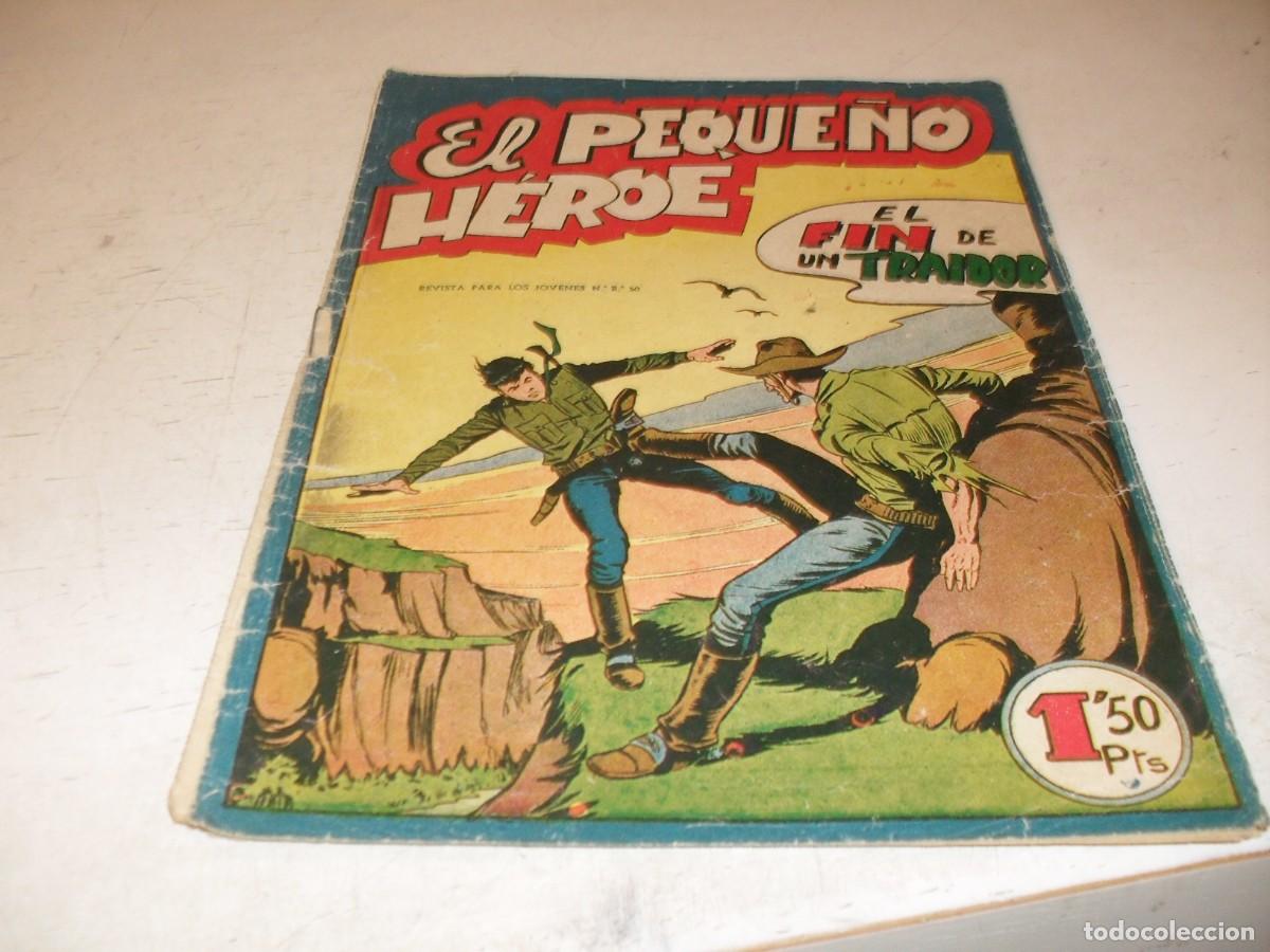 Tebeos: (ORIGINAL),EL PEQUE&Ntilde;O HEROE N&ordm; 5,EL FIN DE UN TRAIDOR,DE 120 ,MAGA,1957