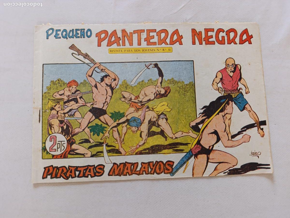 Tebeos: PEQUE&Ntilde;O PANTERA NEGRA N&ordm; 204 - MAGA - ORIGINAL (HU)