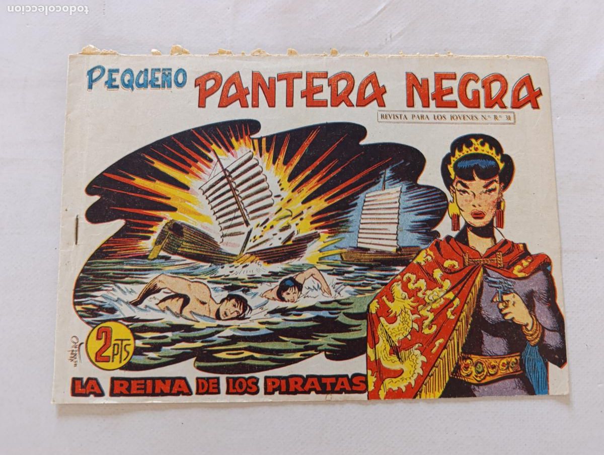 Tebeos: PEQUE&Ntilde;O PANTERA NEGRA N&ordm; 205 - MAGA - ORIGINAL (HU)
