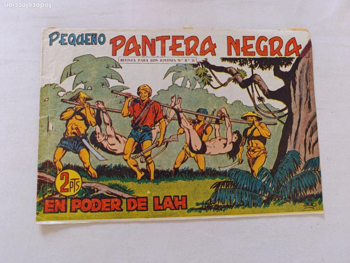 Tebeos: PEQUE&Ntilde;O PANTERA NEGRA N&ordm; 206 - MAGA - ORIGINAL (HU)