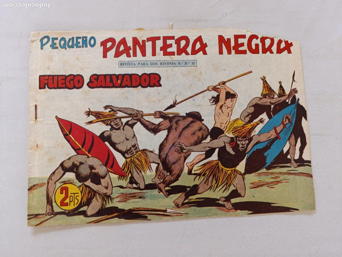 Tebeos: PEQUE&Ntilde;O PANTERA NEGRA N&ordm; 284 - MAGA - ORIGINAL (HU)