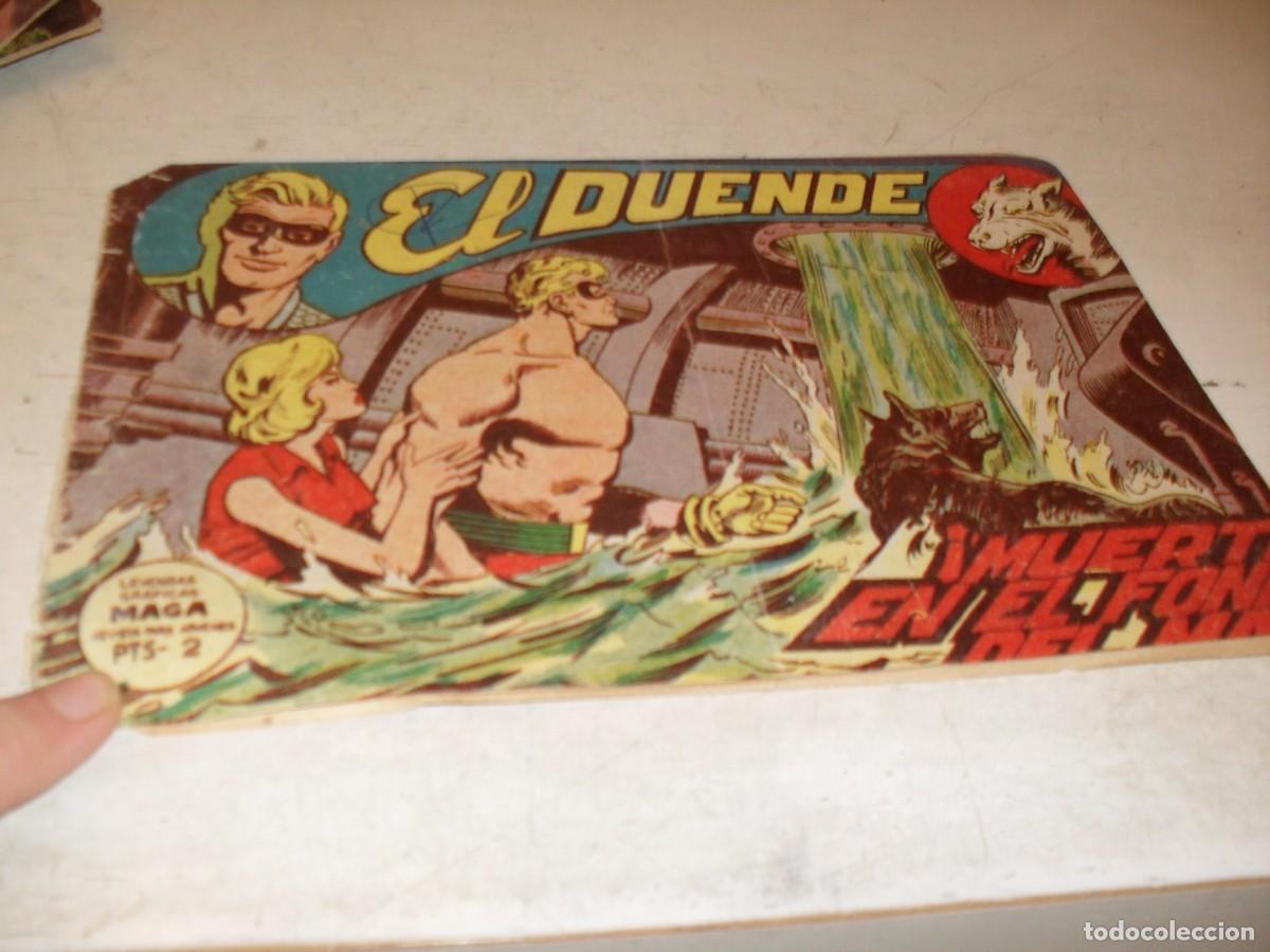Tebeos: (ORIGINAL),EL DUENDE N&ordm; 56,ULTIMOS N&ordm;,.MUERTE EN EL FONDO DEL MAR,DE 60,MAGA,1961