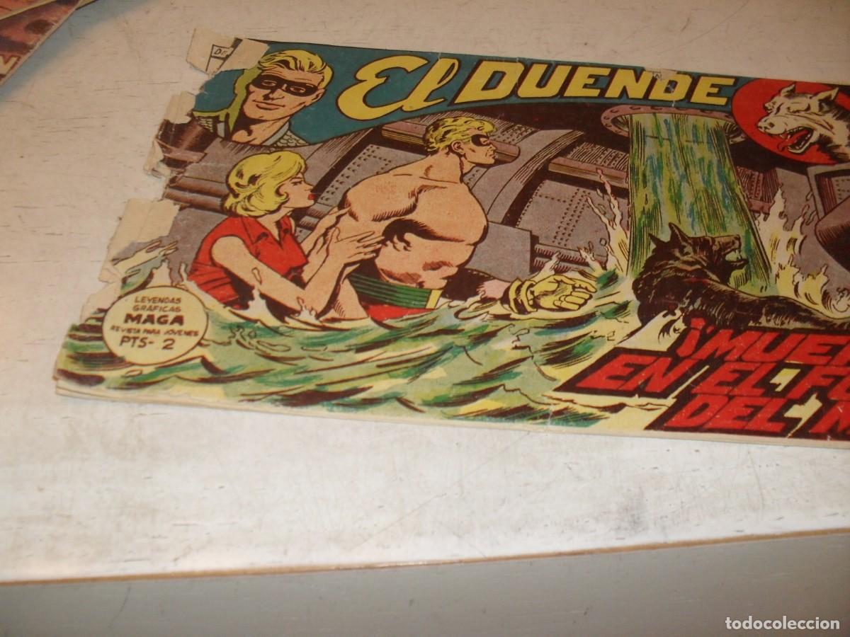 Tebeos: (ORIGINAL),EL DUENDE N&ordm; 56,ULTIMOS N&ordm;,.MUERTE EN EL FONDO DEL MAR,DE 60,MAGA,1961