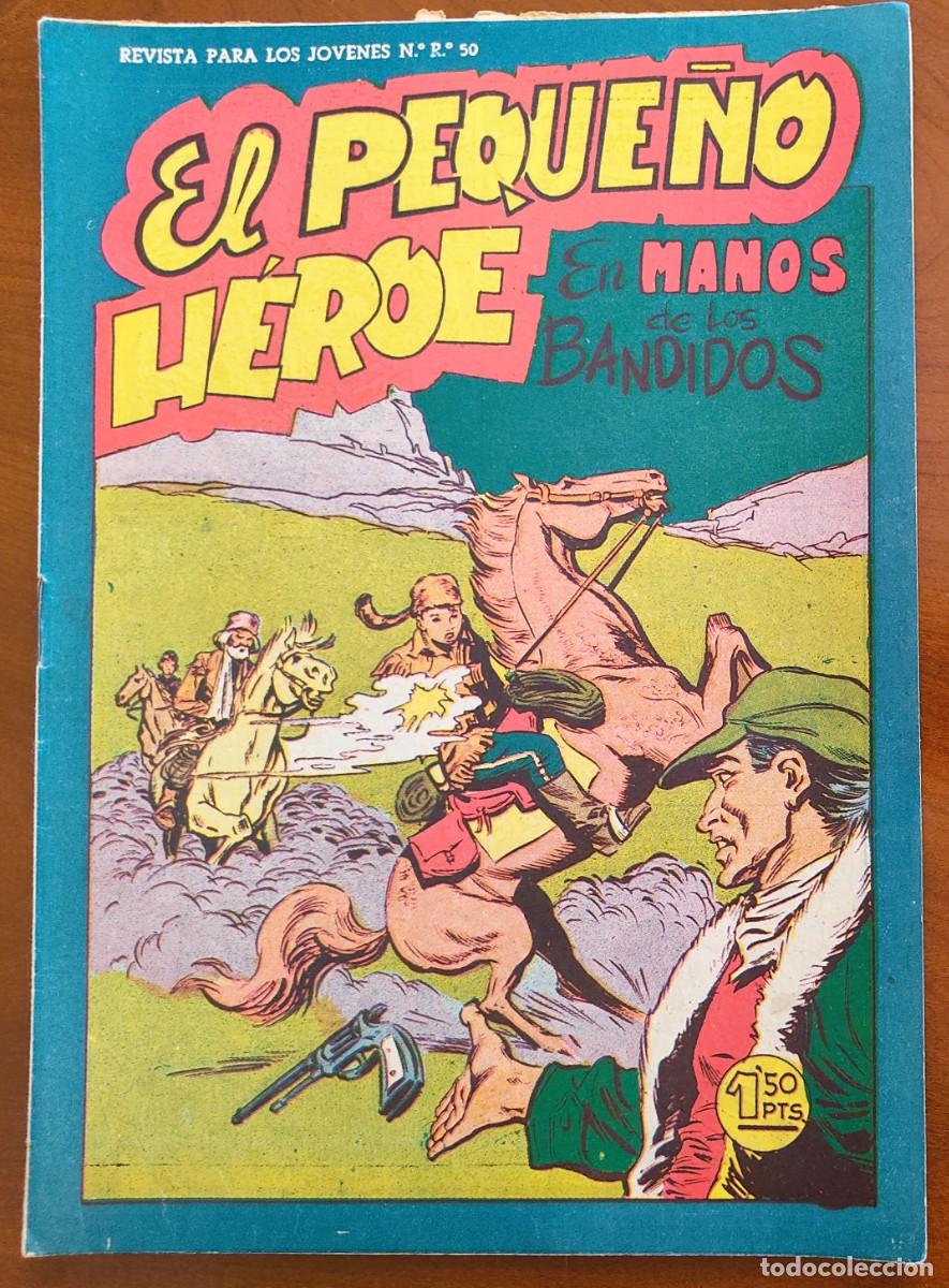 Tebeos: EL PEQUE&Ntilde;O H&Eacute;ROE N&ordm; 77 - EDITORIAL MAGA - ORIGINAL DE &Eacute;POCA
