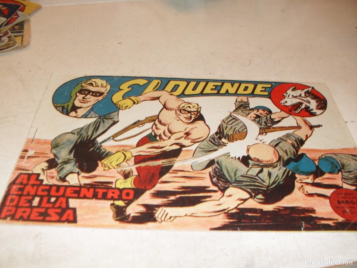 Tebeos: (ORIGINAL),EL DUENDE N&ordm; 28,AL ENCUENTRO DE LA PRESA,DE 60,MAGA,1961