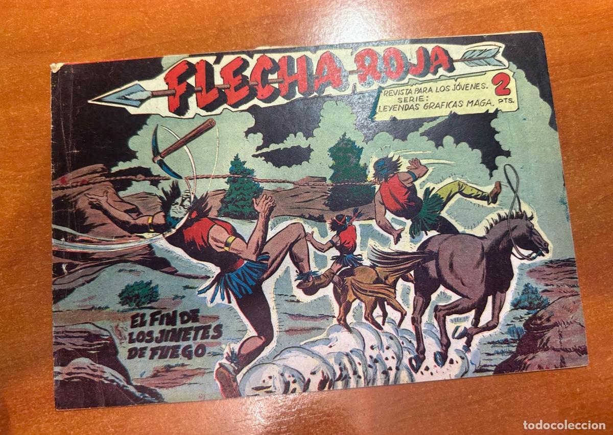 Tebeos: FLECHA ROJA NUM. 43 ORIGINAL EDIT. MAGA