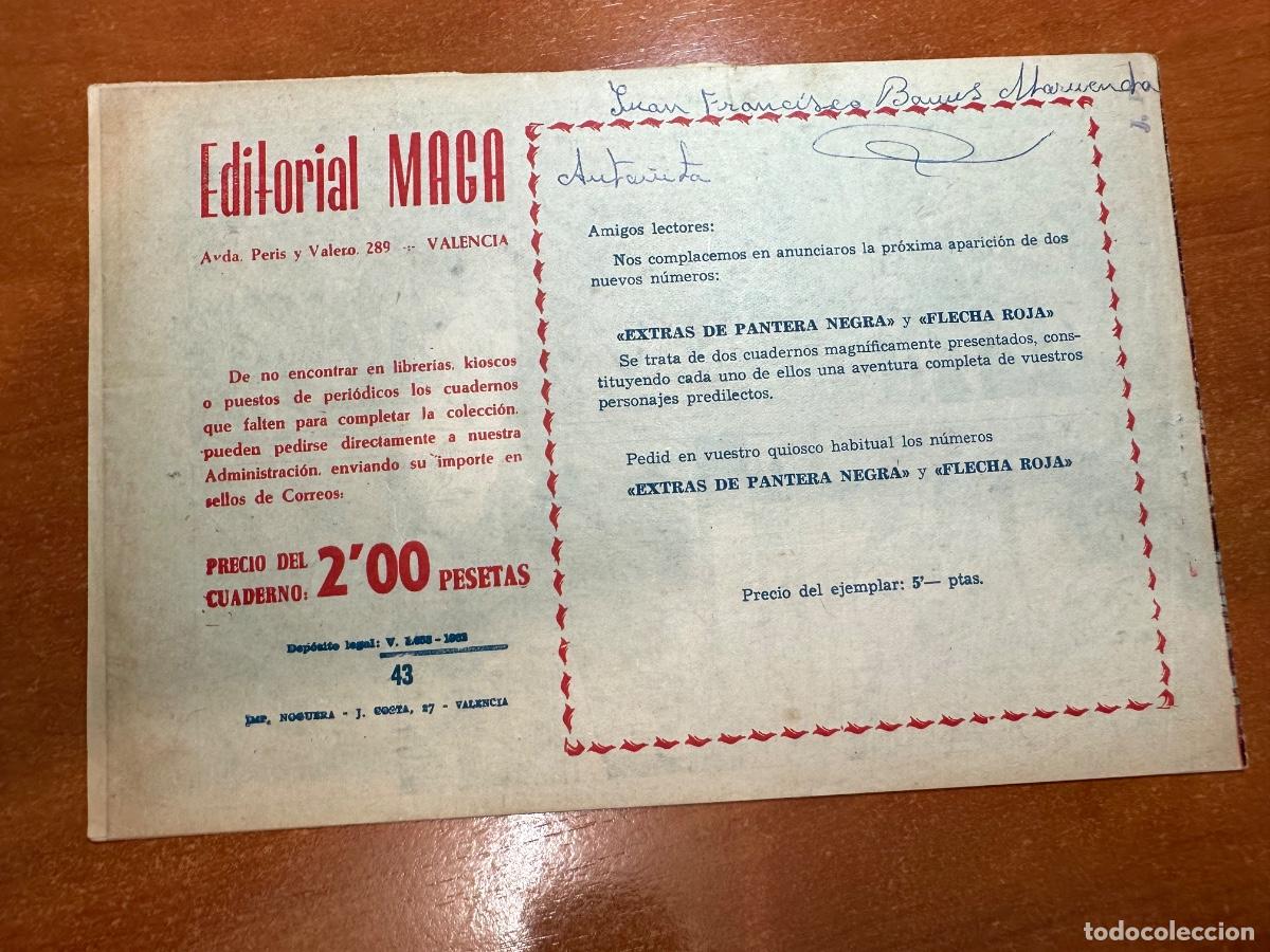 Tebeos: FLECHA ROJA NUM. 43 ORIGINAL EDIT. MAGA - Foto 2