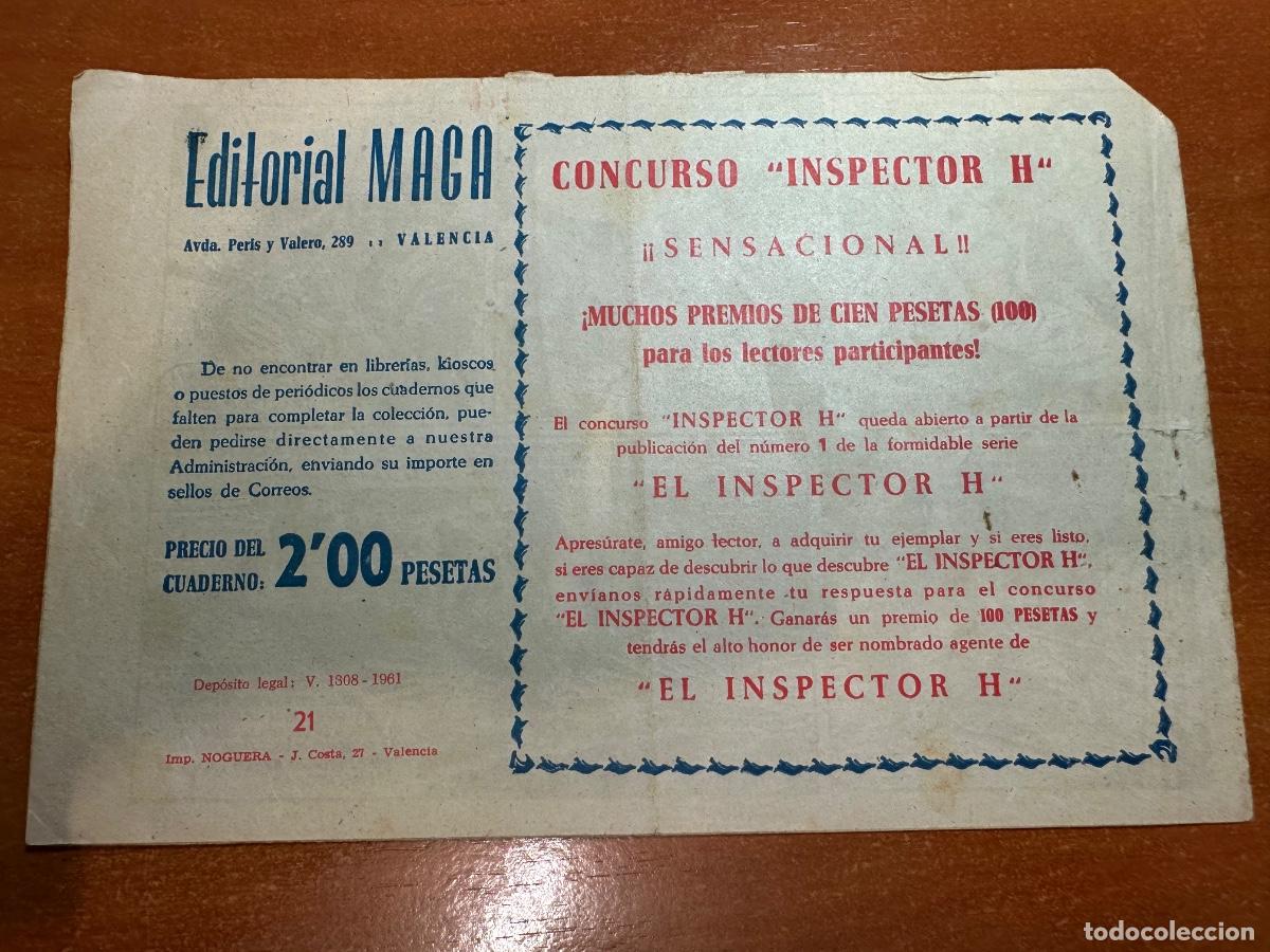 Tebeos: HACHA Y ESPADA NUM. 21 ORIGINAL EDIT. MAGA - Foto 2