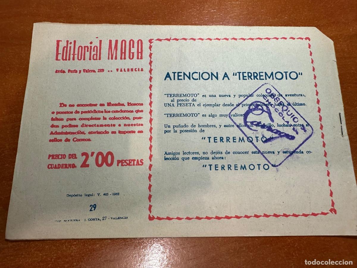 Tebeos: CORAZA NUM. 29 ORIGINAL EDIT. MAGA - Foto 2