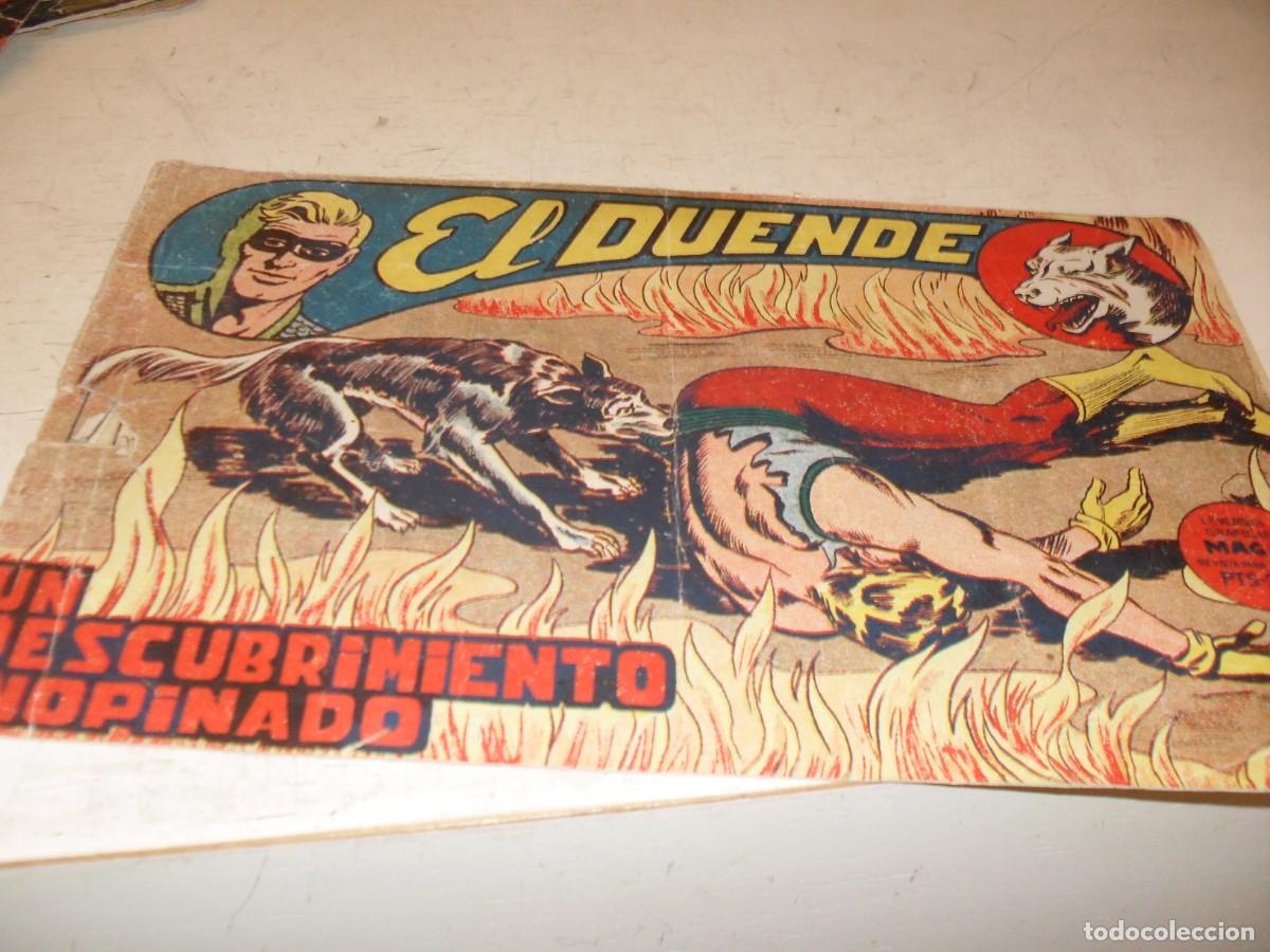 Tebeos: (ORIGINAL),EL DUENDE N&ordm; 22,UN DESCUBRIMEINTO INOPINADO,DE 60,MAGA,1961