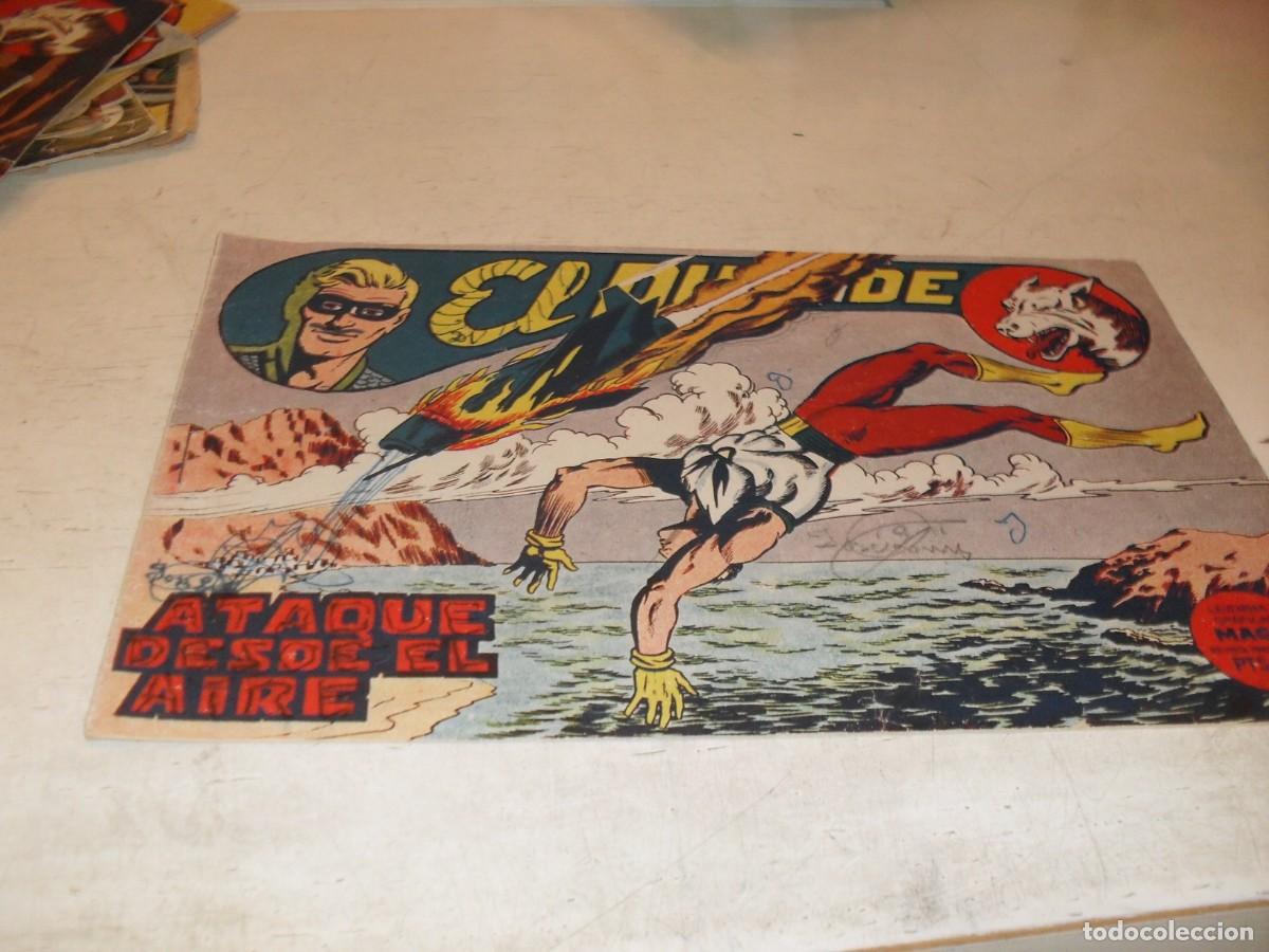 Tebeos: (ORIGINAL),EL DUENDE N&ordm; 21,ATAQUE DESDE EL AIRE,DE 60,MAGA,1961