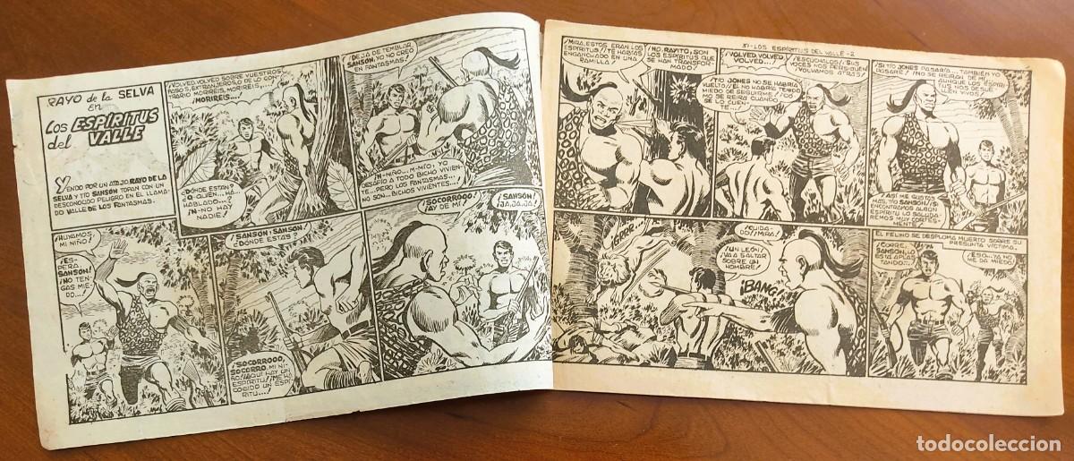 Tebeos: RAYO DE LA SELVA N&ordm; 37 - EDITORIAL MAGA - ORIGINAL DE &Eacute;POCA - Foto 3