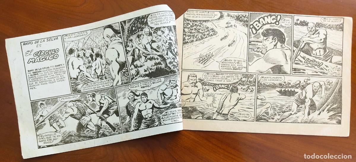 Tebeos: RAYO DE LA SELVA N&ordm; 33 - EDITORIAL MAGA - ORIGINAL DE &Eacute;POCA - Foto 3