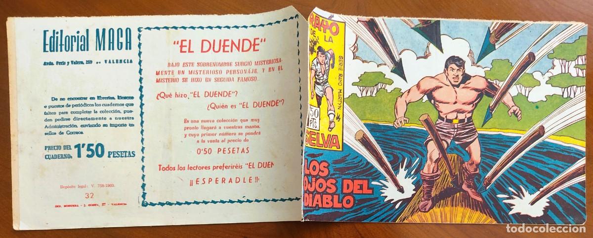 Tebeos: RAYO DE LA SELVA N&ordm; 32 - EDITORIAL MAGA - ORIGINAL DE &Eacute;POCA - Foto 2