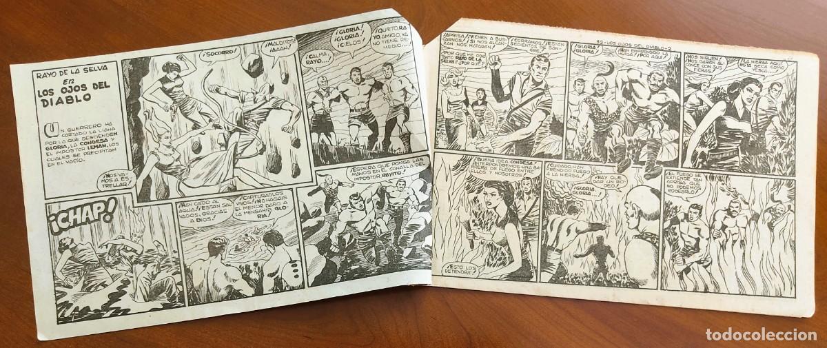 Tebeos: RAYO DE LA SELVA N&ordm; 32 - EDITORIAL MAGA - ORIGINAL DE &Eacute;POCA - Foto 3