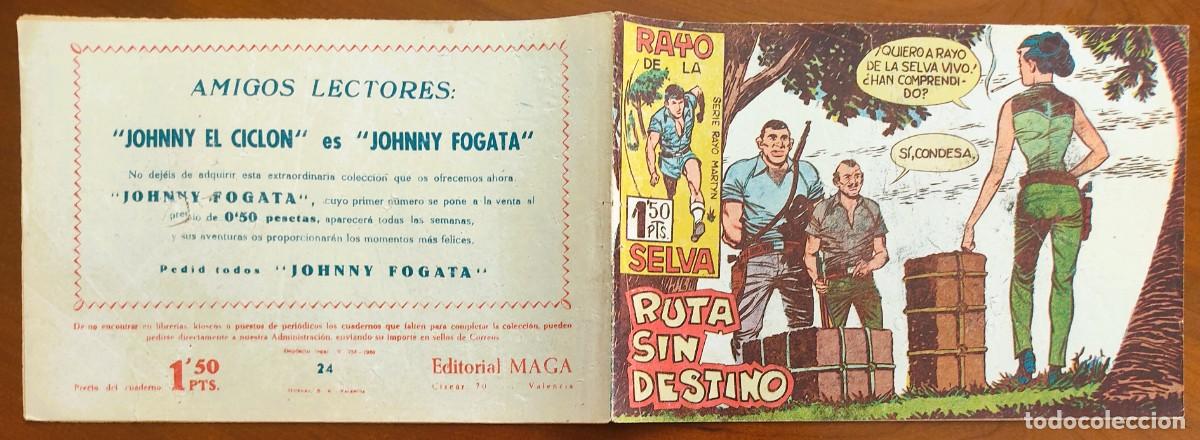 Tebeos: RAYO DE LA SELVA N&ordm; 24 - EDITORIAL MAGA - ORIGINAL DE &Eacute;POCA - Foto 2