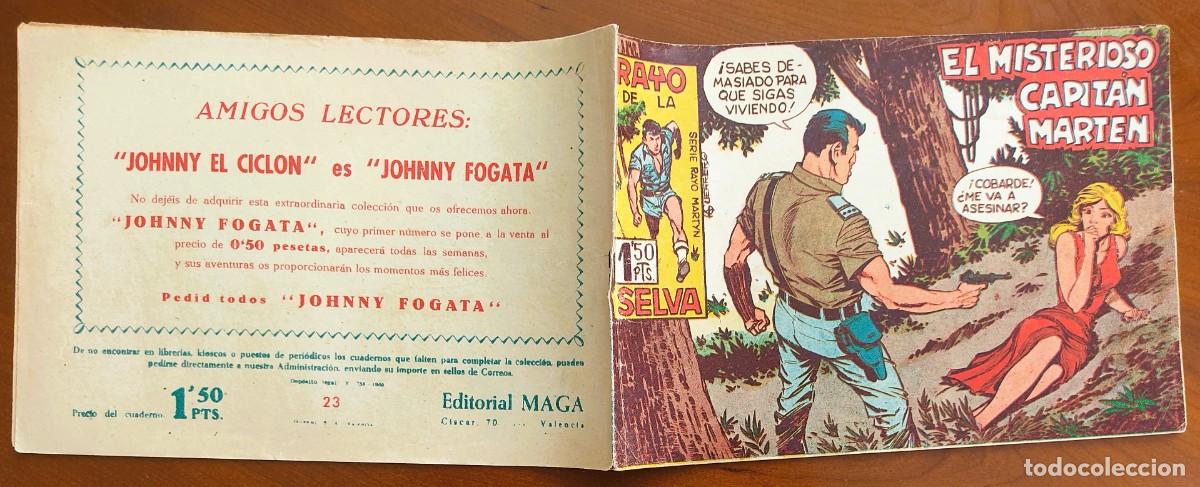 Tebeos: RAYO DE LA SELVA N&ordm; 23 - EDITORIAL MAGA - ORIGINAL DE &Eacute;POCA - Foto 2