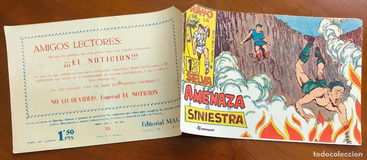 Tebeos: RAYO DE LA SELVA N&ordm; 10 - EDITORIAL MAGA - ORIGINAL DE &Eacute;POCA - Foto 2
