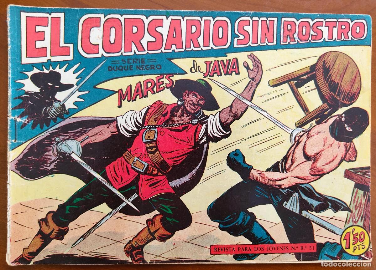 Tebeos: EL CORSARIO SIN ROSTRO N&ordm; 38 - EDITORIAL MAGA - ORIGINAL DE &Eacute;POCA