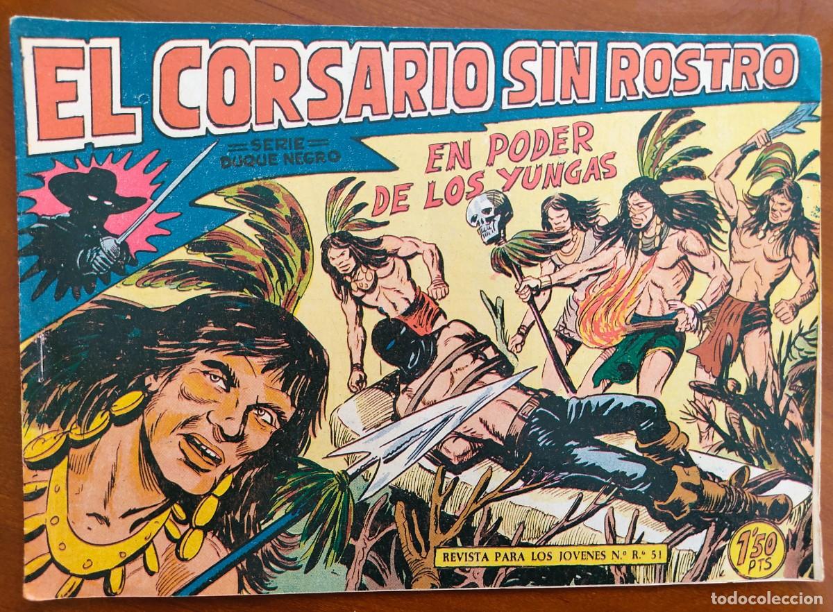 Tebeos: EL CORSARIO SIN ROSTRO N&ordm; 24 - EDITORIAL MAGA - ORIGINAL DE &Eacute;POCA