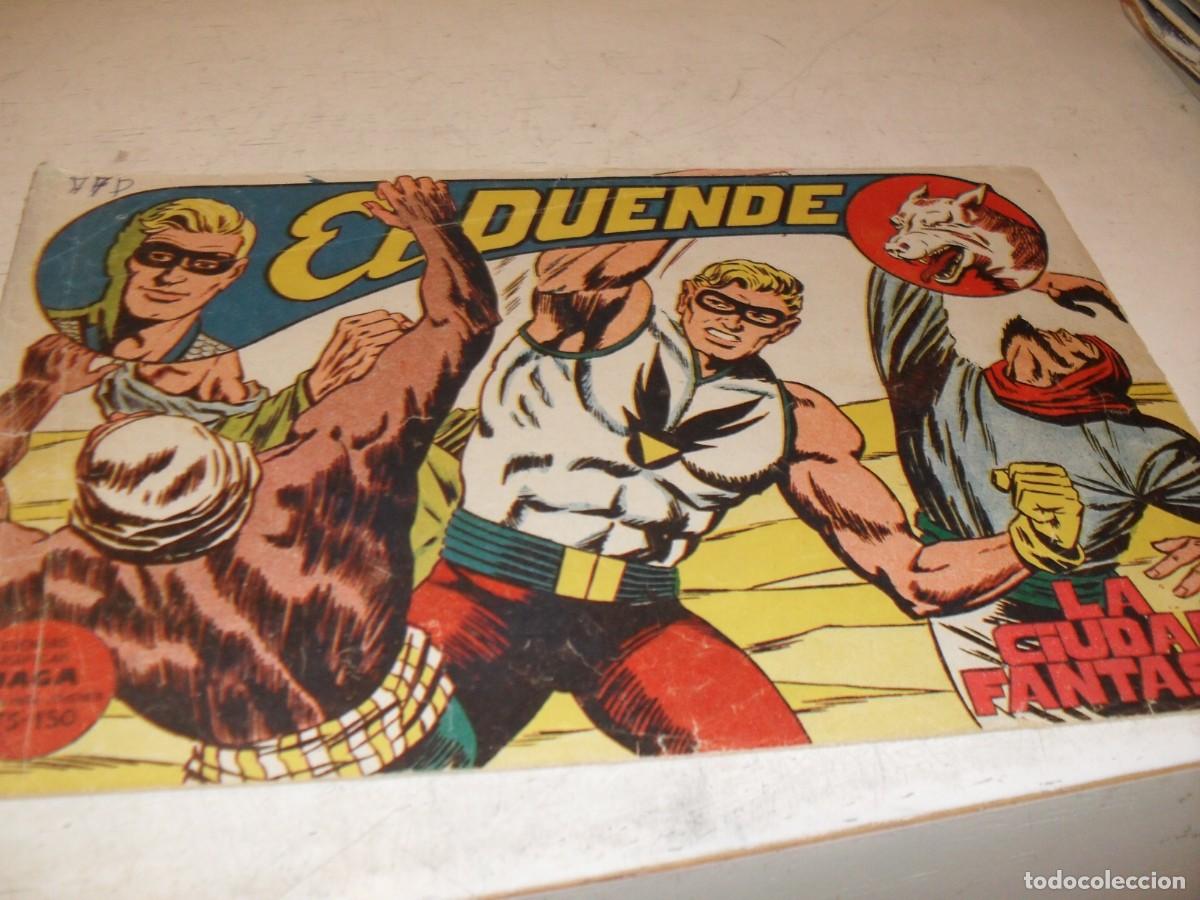 Tebeos: (ORIGINAL),EL DUENDE N&ordm; 17,LA CIUDAD FANTASMA,DE 60,MAGA,1961