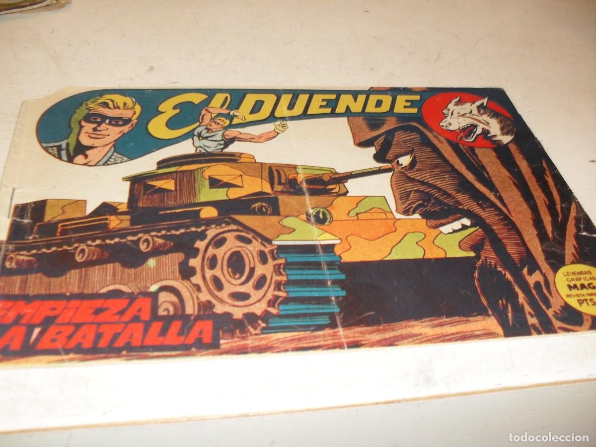 Tebeos: (ORIGINAL),EL DUENDE N&ordm; 16,EMPIEZA LA BATALLA,DE 60,MAGA,1961