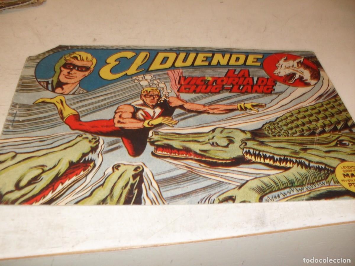 Tebeos: (ORIGINAL),EL DUENDE N&ordm; 14,LA VICTORIA DE CHUNG-LANG,DE 60,MAGA,1961