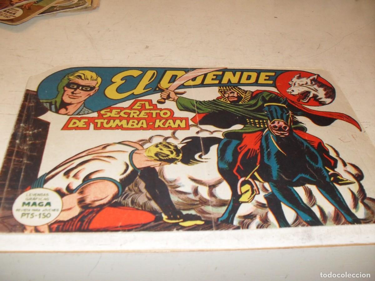 Tebeos: (ORIGINAL),EL DUENDE N&ordm; 12,EL SECRETO DE TUMBA-KAN,DE 60,MAGA,1961