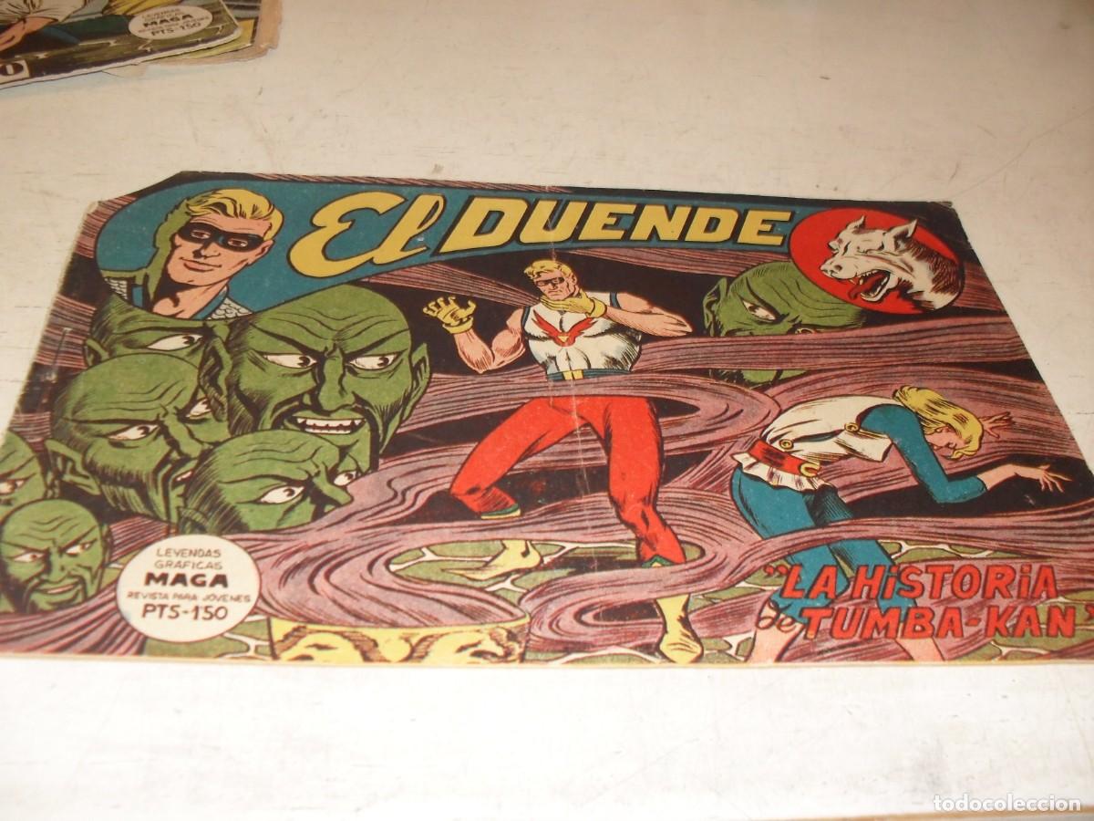 Tebeos: (ORIGINAL),EL DUENDE N&ordm; 4,PRIMEROS N&ordm;,LA HISTORIA DE TUMBA-KAN,DE 60,MAGA,1961
