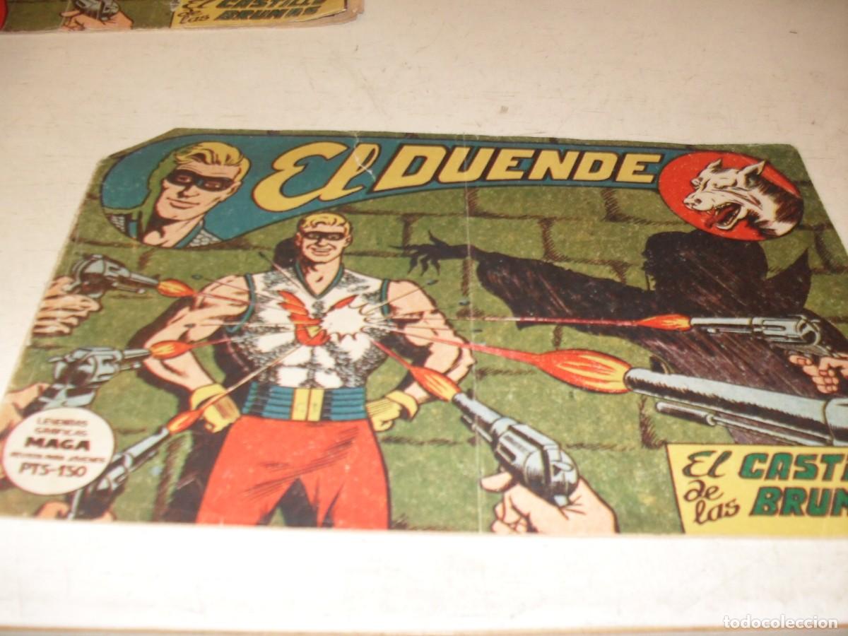 Tebeos: (ORIGINAL),EL DUENDE N&ordm; 2,EL CASTILLO DE LAS BRUMAS,DE 60,MAGA,1961
