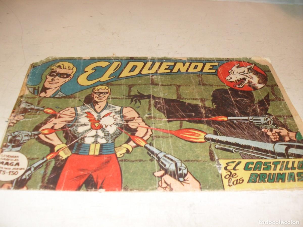 Tebeos: (ORIGINAL),EL DUENDE N&ordm; 2,EL CASTILLO DE LAS BRUMAS,DE 60,MAGA,1961
