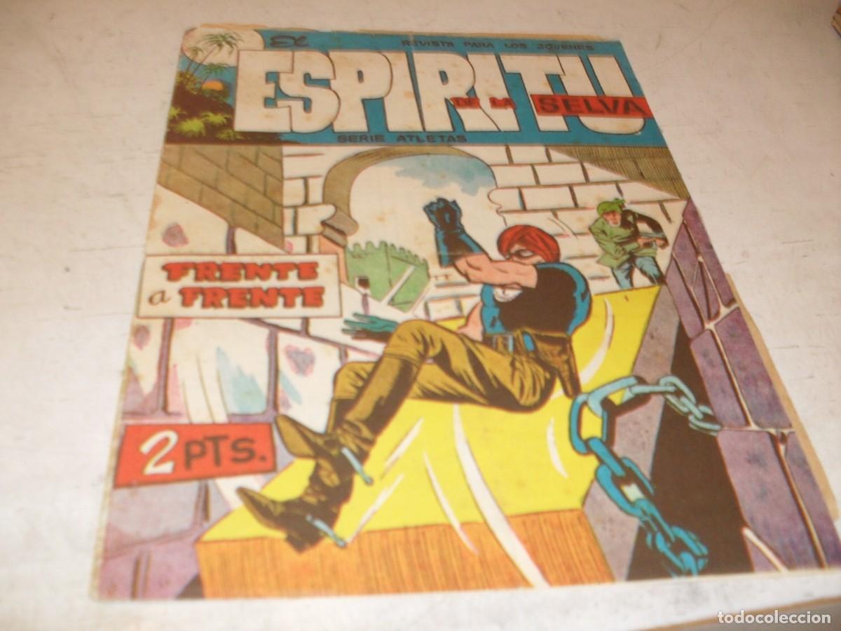 Tebeos: (ORIGINAL),EL ESPIRITU DE LA SELVA N&ordm; 20,FRENTE A FRENTE,DE LOPEZ BLANCO,DE 90,MAGA,1962
