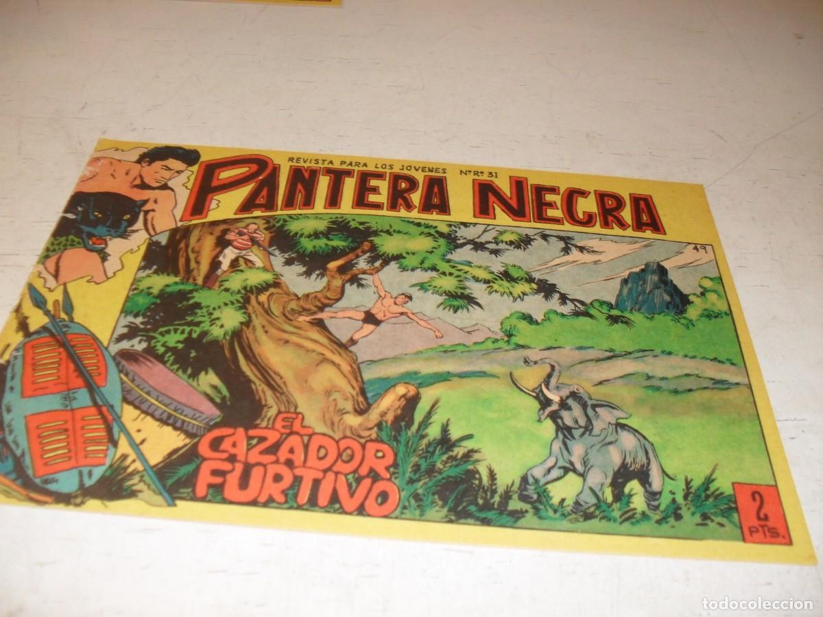Tebeos: (ORIGINAL),PANTERA NEGRA N&ordm; 49,EL CAZADOR FURTIVO,DE 54,MAGA,1964
