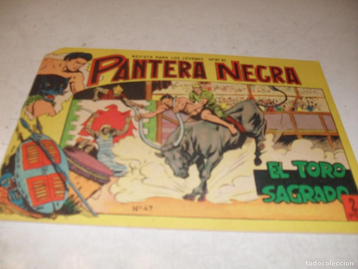 Tebeos: (ORIGINAL),PANTERA NEGRA N&ordm; 47,EL TORO SAGRADO,DE 54,MAGA,1964