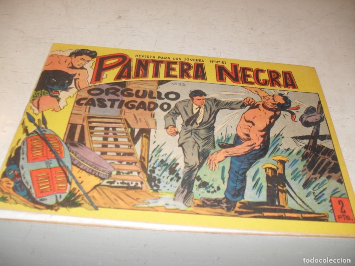 Tebeos: (ORIGINAL),PANTERA NEGRA N&ordm; 32,ORGULLO CASTIGADO,DE 54,MAGA,1964