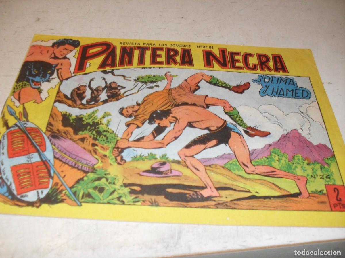 Tebeos: (ORIGINAL),PANTERA NEGRA N&ordm; 26,SULIMA Y HAMED,DE 54,MAGA,1964