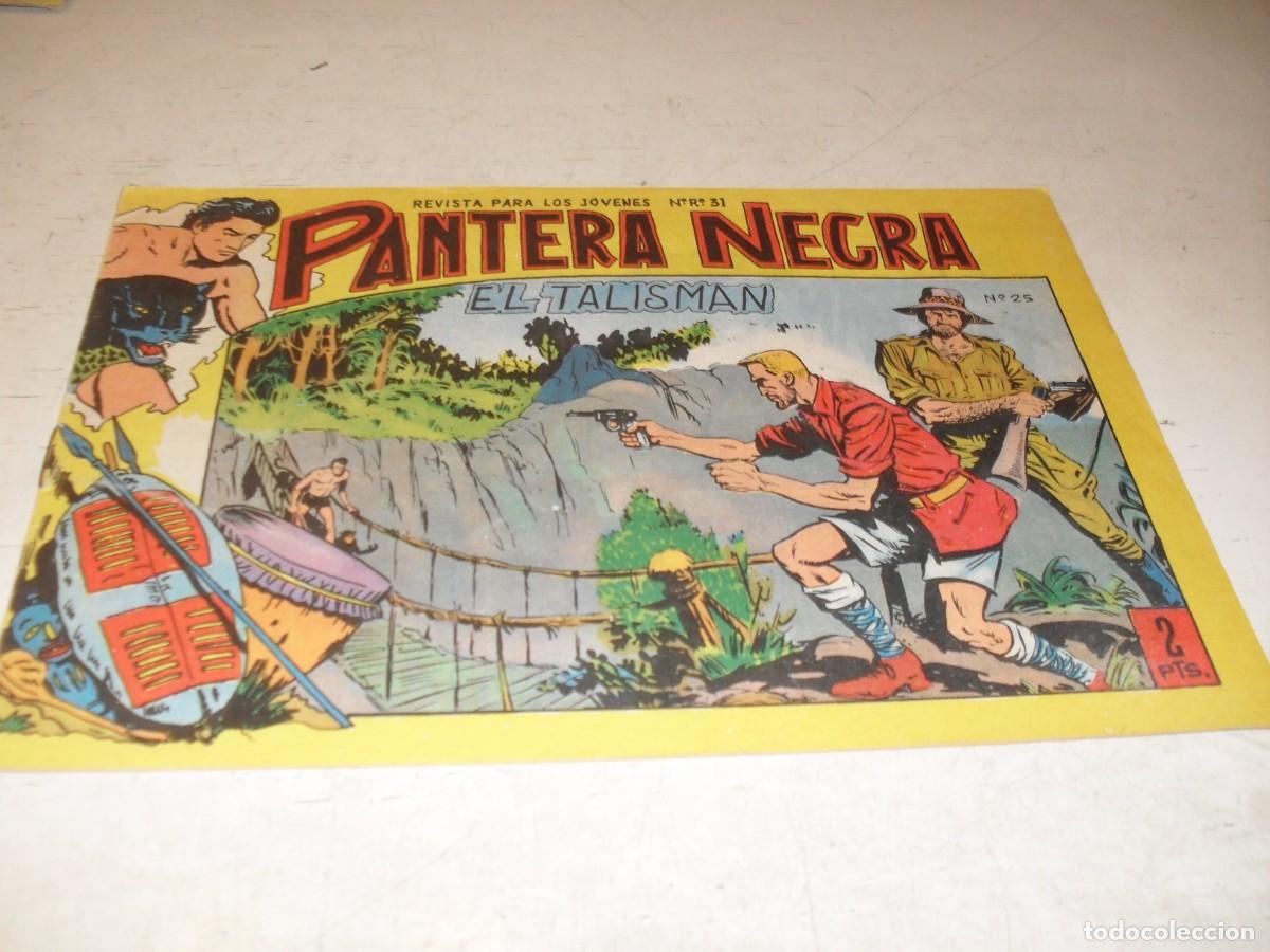 Tebeos: (ORIGINAL),PANTERA NEGRA N&ordm; 25,EL TALISMAN,DE 54,MAGA,1964