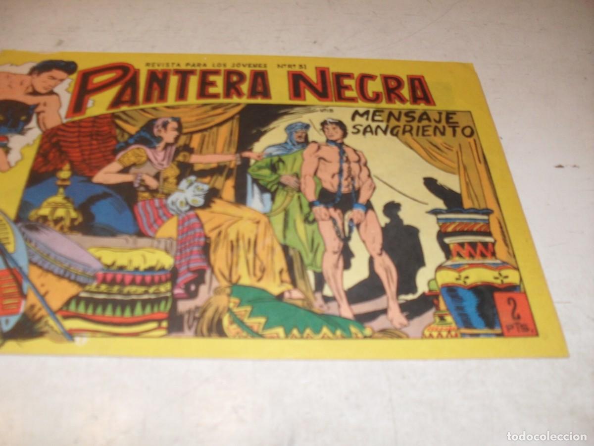 Tebeos: (ORIGINAL),PANTERA NEGRA N&ordm; 18,MENSAJE SANGRIENTO,DE 54,MAGA,1964