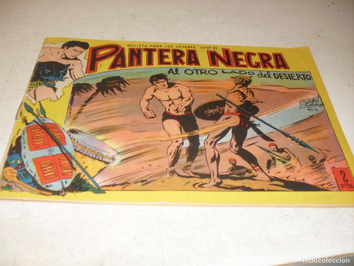 Tebeos: (ORIGINAL),PANTERA NEGRA N&ordm; 12,AL OTRO LADO LADO DEL DESIERTO,DE 54,MAGA,1964