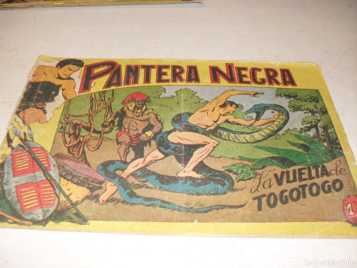 Tebeos: (ORIGINAL),PANTERA NEGRA N&ordm; 40,LA VUELTA DE TOGOTOGO,DE 329,MAGA,1956
