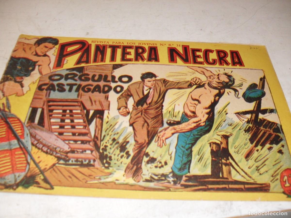 Tebeos: (ORIGINAL),PANTERA NEGRA N&ordm; 32,ORGULLO CASTIGADO,DE 329,MAGA,1956
