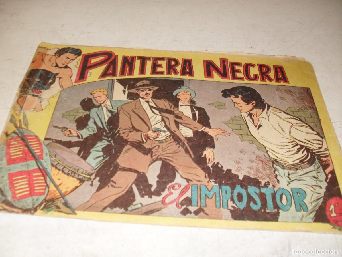 Tebeos: (ORIGINAL),PANTERA NEGRA N&ordm; 28,EL IMPOSTOR,DE 329,MAGA,1956