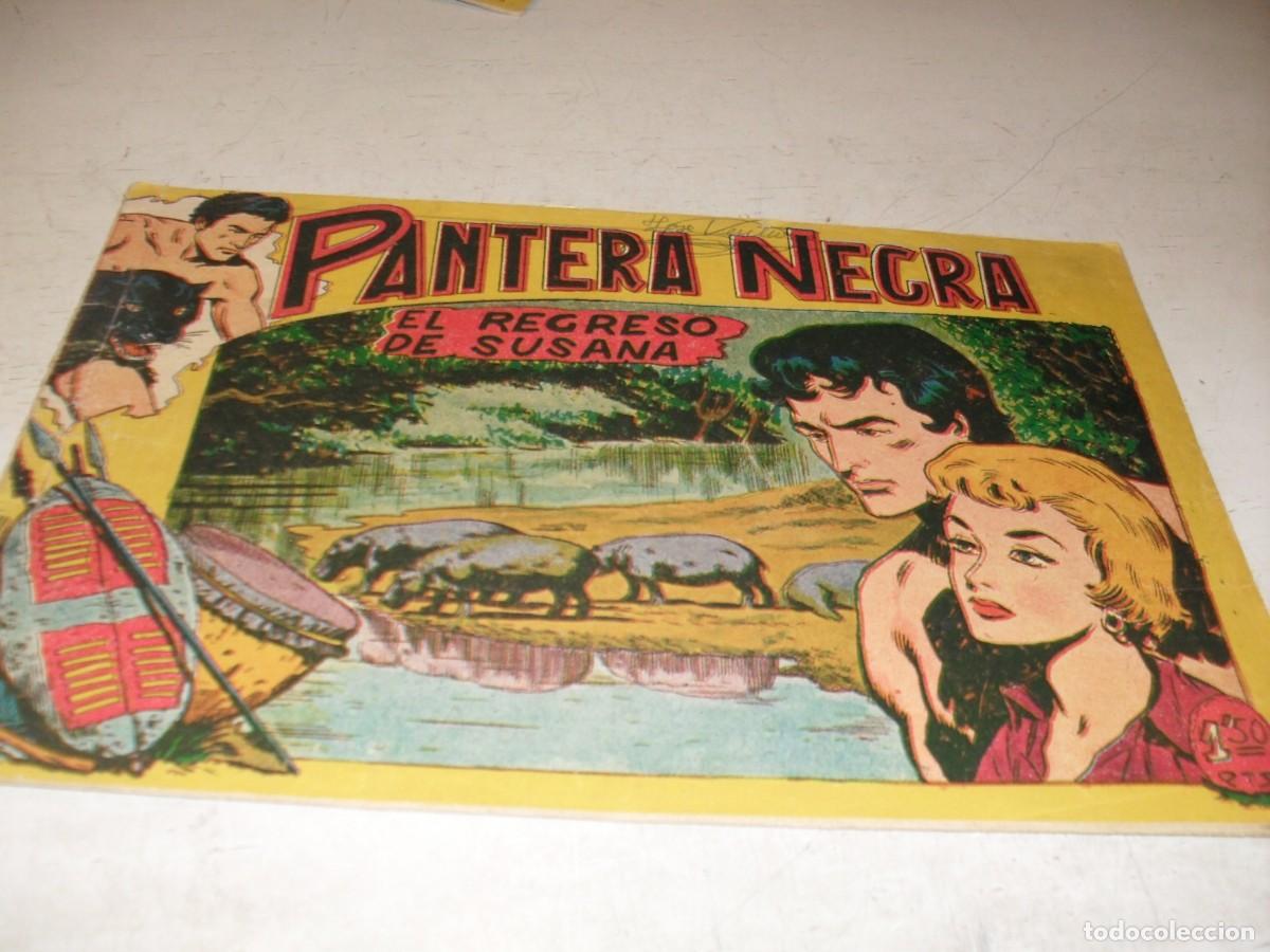 Tebeos: (ORIGINAL),PANTERA NEGRA N&ordm; 23,EL REGRESO DE SUSANA,DE 329,MAGA,1956