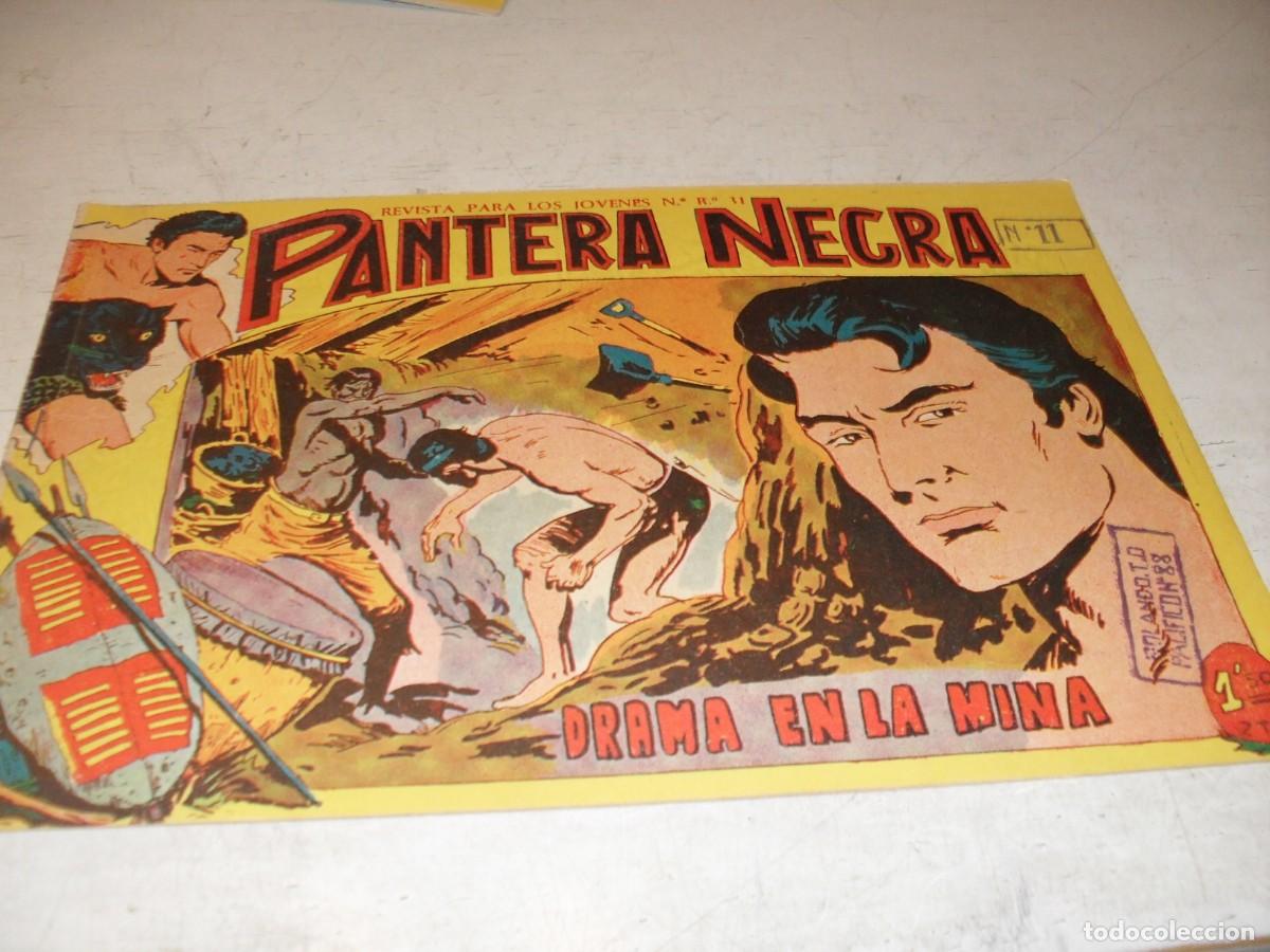 Tebeos: (ORIGINAL),PANTERA NEGRA N&ordm; 11,DRAMA EN LA MINA,DE 329,MAGA,1956