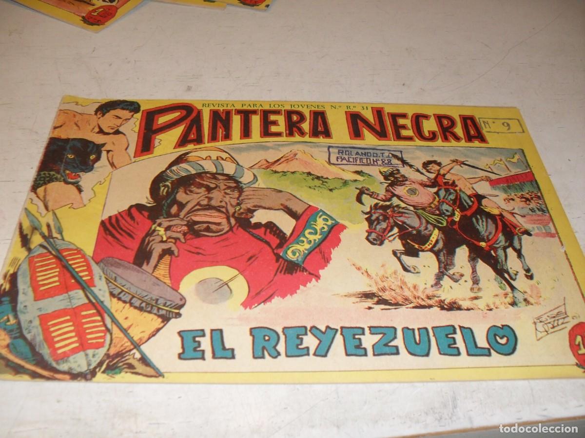 Tebeos: (ORIGINAL),PANTERA NEGRA N&ordm; 9,EL REYEZUELO,DE 329,MAGA,1956