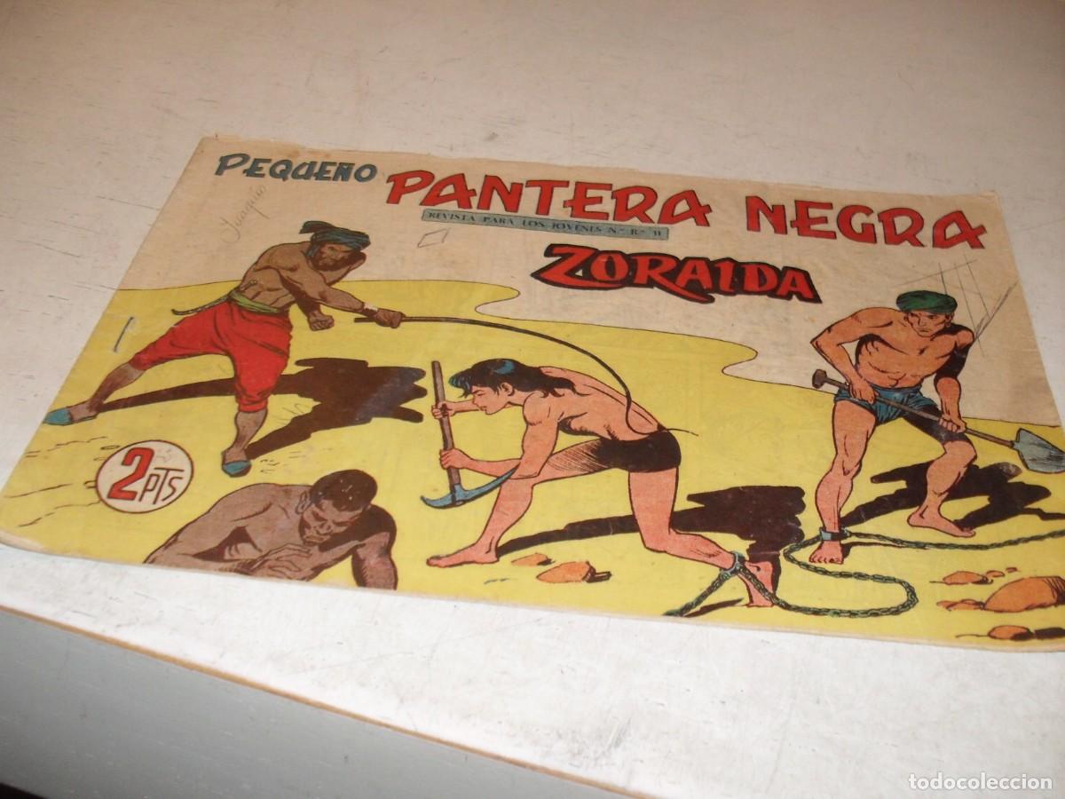 Tebeos: (ORIGINAL),PEQUE&Ntilde;O PANTERA NEGRA N&ordm; 317,ULTIMOS N&ordm;,ZORAIDA,DE 329,MAGA,1956